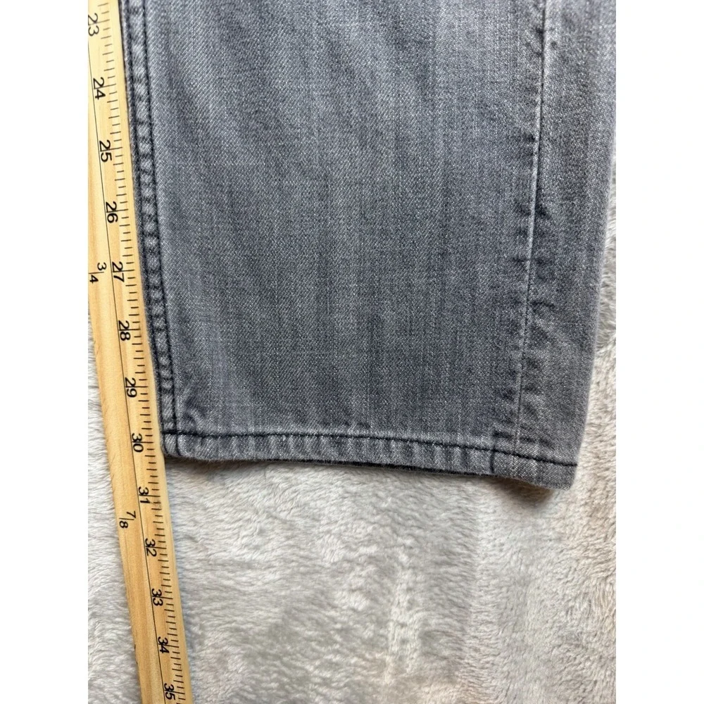 Levis 511 Jeans Mens 34x34 Gray Slim‎ Straight Med Wash (32x30 Altered/Hemmed)
